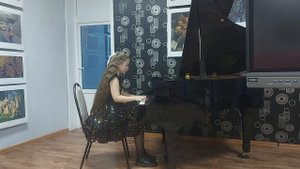 Митрошина Анна, 11 лет, Двухголосная инвенция си минор И.С. Баха