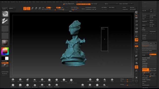 Better Way to Hollow_Shell a Zbrush Model for 3d Printing