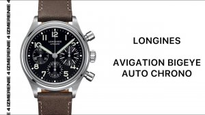 Обзор 4 Измерение Longines Avigation BigEye Auto Chrono L2.816.4.53.2
