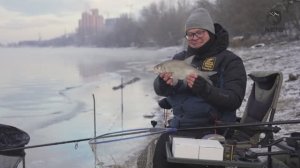 Фидерная ловля речного подлещика в начале зимы. Школа донной ловли