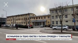 Осумњичени за тешко убиство у Палама спроведени у Тужилаштво