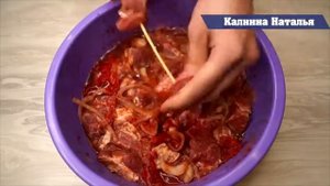 Свинина в маринаде в духовке