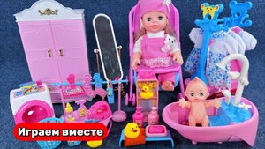 Играем в игрушки ! Моем и одеваем малышей ! Видео для детей