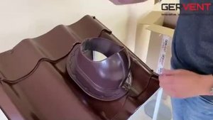 Установка системы естественной вентиляции Gervent