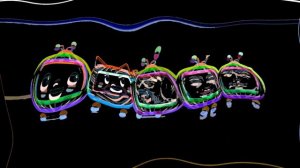 Cocomelon, Mutahar, Pewdiepie and Cocomartin intros and the Cini Minis that eats them respectively