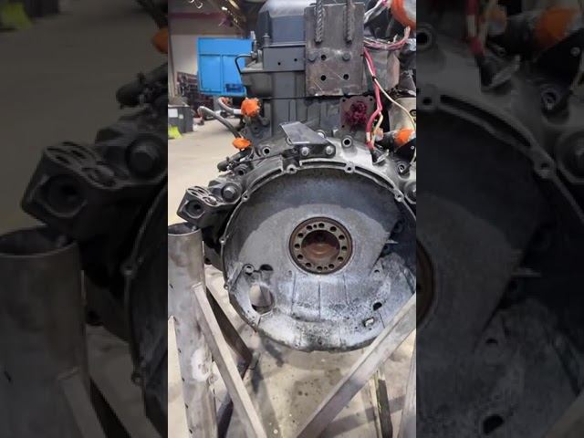 Проверка двигателя Daf MX375