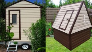 Дачный душ с туалетом и каталогом вариантов полной комплектации под ключ