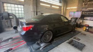 BMW E60 535d stage3 dyno