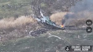 Уничтожение МТЛБ ВСУ