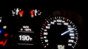 Audi TTS 272hk  acceleration 6th gear