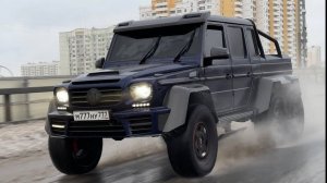 ГЕЛИК G63 AMG 6X6 MANSORY за 150 млн РУБЛЕЙ! ОДИН В РОССИИ! МАШИНЫ