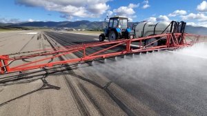 Авасол - Очистка ИВПП от наслоений резины.