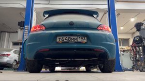 VOLKSWAGEN SCIROCCO MK3 2.0TSI. Режимы звука. Управляемый выхлоп. Выхлоп на заслонке. Красивый звук