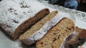 Рождественский кекс с творогом орехами и сухофруктами