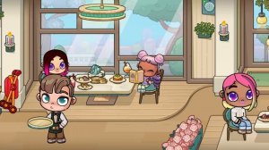 Поход в ресторан avatar world 😋🙂💗