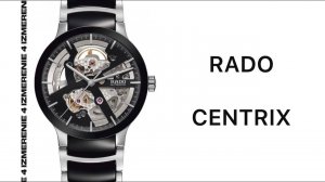 Обзор 4 Измерение Rado Centrix R30178152