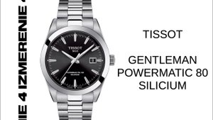 Обзор 4 Измерение TISSOT GENTLEMAN POWERMATIC 80 SILICIUM T127.407.11.051.00