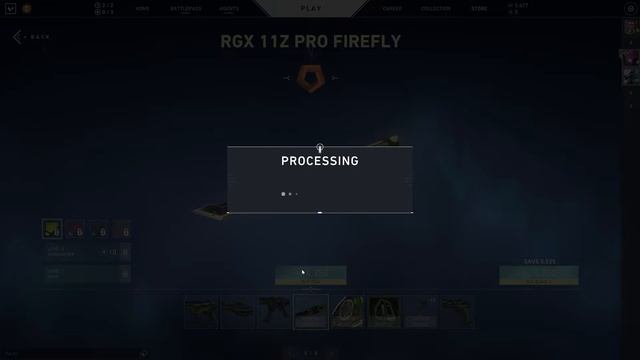 Buying the RGX 11Z PRO Butterfly Knife in Valorant! смотреть онлайн