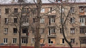 Подготовка к сносу жилых домов по программе реновации в 1-м квартале Капотни (январь 2025)