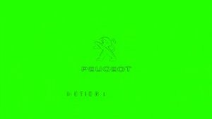 Peugeot Neon Logo Effects