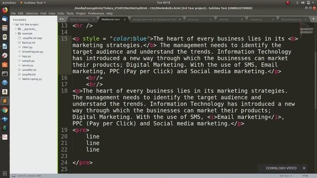 5. Html Attributes