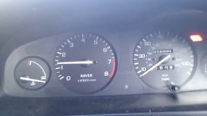 Rover 400 1.6 cold start