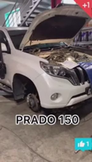 Двигатель на PRADO 150 распаковка