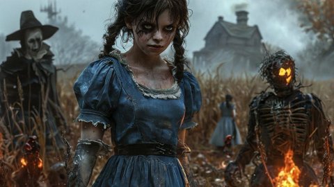 "Ария Дороти" Horror. Волшебник Изумрудного города(Страны ОЗ).Gothic metal version. #haiper#music