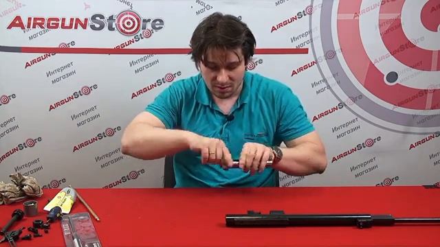 Сборка/разборка Gamo Hunter 1250, установка газовой пружины Vado123, замена манжеты от GnoM смотреть онлайн