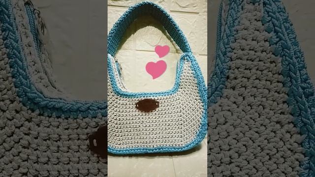 CROCHET SHOULDER BAG | DIY CROCHET BAG смотреть онлайн
