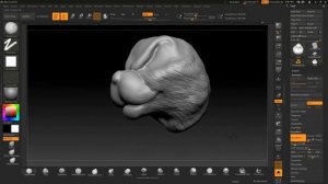 Создание модели для 3д принтера.Дейл в ZBrush.Лепка головы