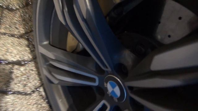 Finally almost NO breakdust on the BMW M Carbon Ceramic Brakes on the BMW M6 Gran Coupe
