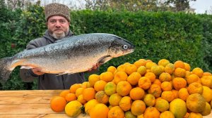 Цитрусовое безумие: Запеченная сочная рыба со взрывным ореховым вкусом