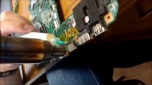 Перепайка разьема HDMI
