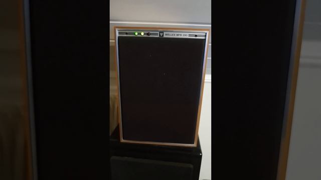 wellex MBF 280 active 50 watt speakers from 1977. смотреть онлайн