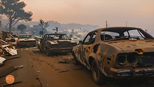 Palisades Aftermath - Melancholy Soundscapes. Inspired by recent events at Pacific Palisades.