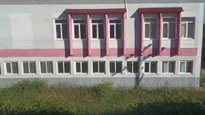 Отправление со станции Клявлино из окна поезда