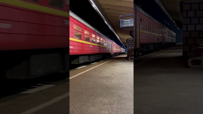 Советская электричка в Евросоюзе!!