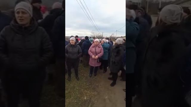 В Копанке (приднестровское село под контролем Кишинёва) – протест против действий Молдавских властей