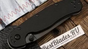 Складной нож Крыса Ontario RAT-2 Black 8861