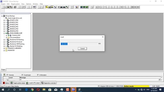 Backup Frequency Drive SIEMENS SINAMICS G120