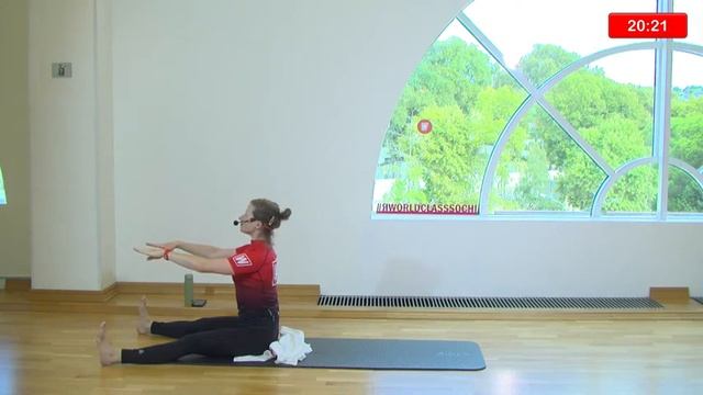 PILATES с Марией Ивановой | 12 августа 2024 | Онлайн-тренировки World Class
