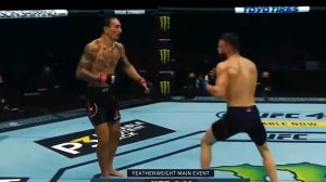 UFC Max Holloway vs Calvin Kattar highlight