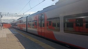 Ускорение! Отправление ЭС2Г-008 ласточка №7931/7932 Великий-Новгород-Санкт-Петербург!