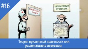 Теория предельной полезности или рационального поведения