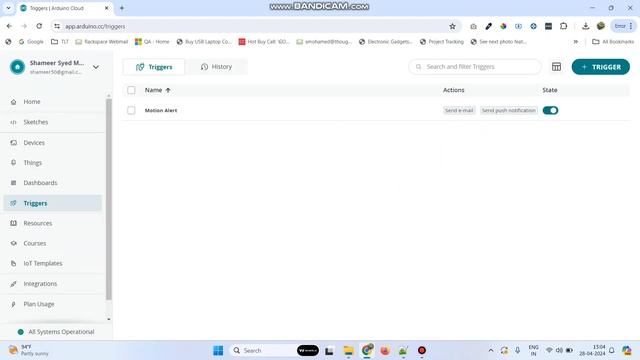 Fire Alert Notification Using ESP8266 and Arduino IoT Cloud | Arduino IoT Cloud Projects