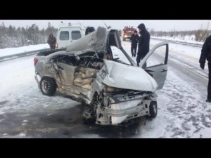 Двое полицейских из Когалыма погибли в страшной аварии под Сургутом