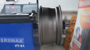 Проверка на балансировочном станке дисков Gyle 17" дюймов
