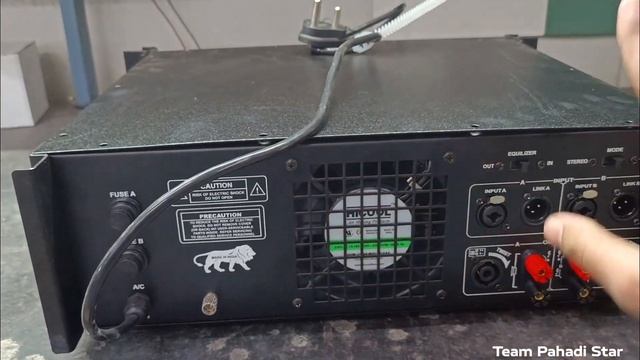 Cheapest Dj Amplifer 2000 watt Review and testing || Real Audio || Team Pahadi Star