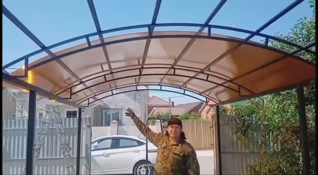 Стыковка поликарбоната